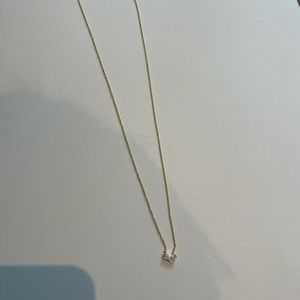 GORJANA AMARA SOLITAIRE NECKLACE GOLD